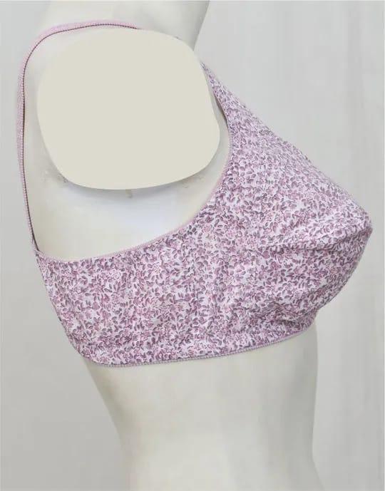 Women’s Cotton Printed Bras (Non-Padded) – Set of 4