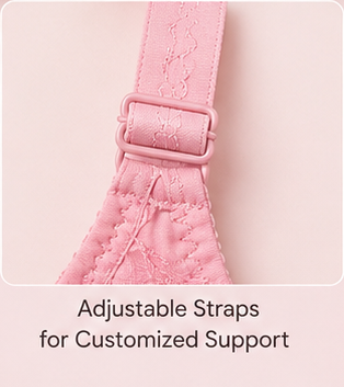 Everyday Comfort Wire-Free Cotton Bra – Soft, Supportive & Breathable